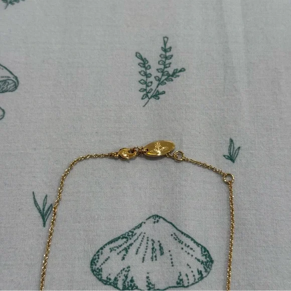 Vivienne Westwood Gold Concetta Bas Relief Pendant Necklace